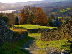 View of the Lake District near Ambleside