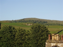 View across beautiful Lake District countryside from Wainwright House B&B Kendal